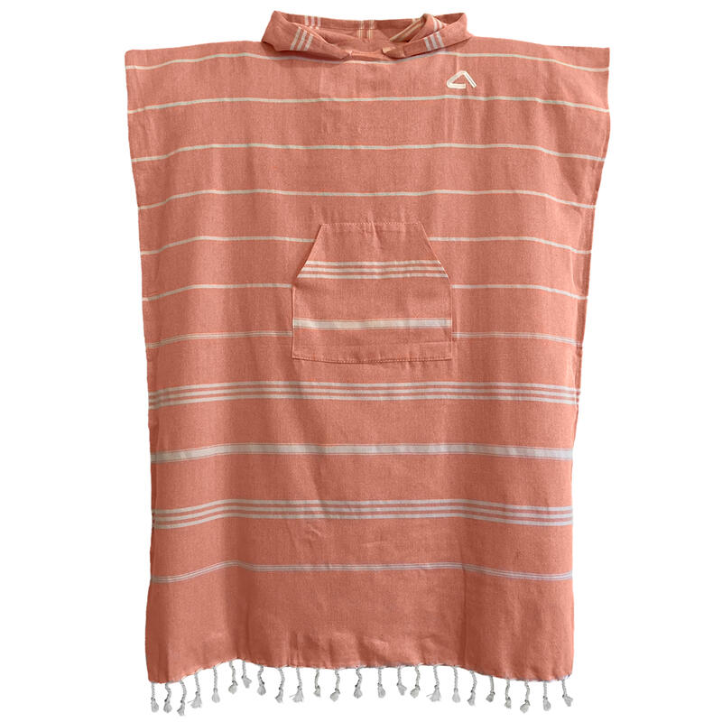 Handdoek Zomer Poncho – 200 g/m² – 120 x 90 – Zalm – Volwassenen