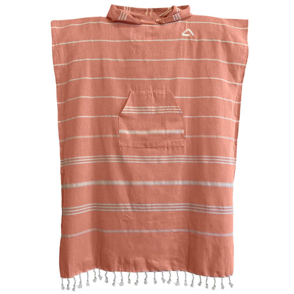 Summer Poncho Towel - 200gsm - 120x90 -Salmon - Adults