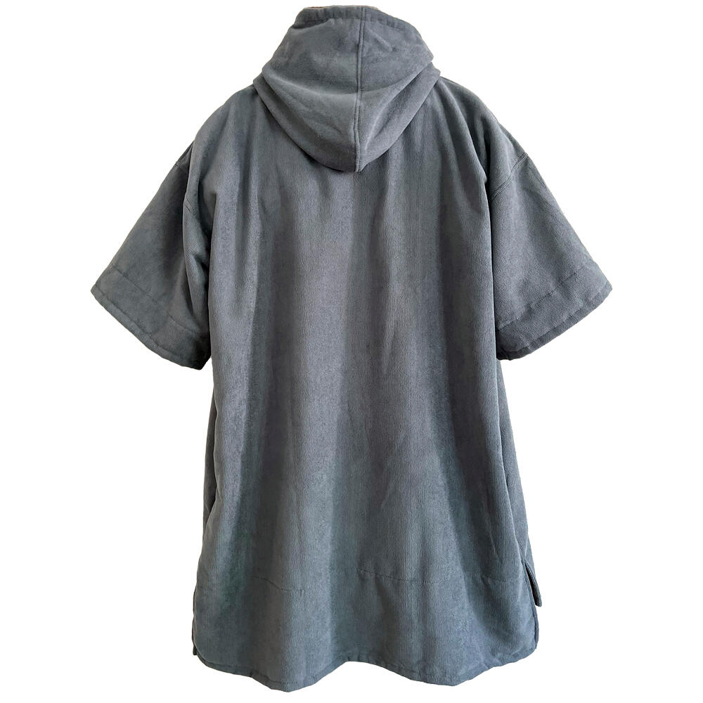 Ponchohanddoek 300 gsm - Blauw en Bruin 2/7