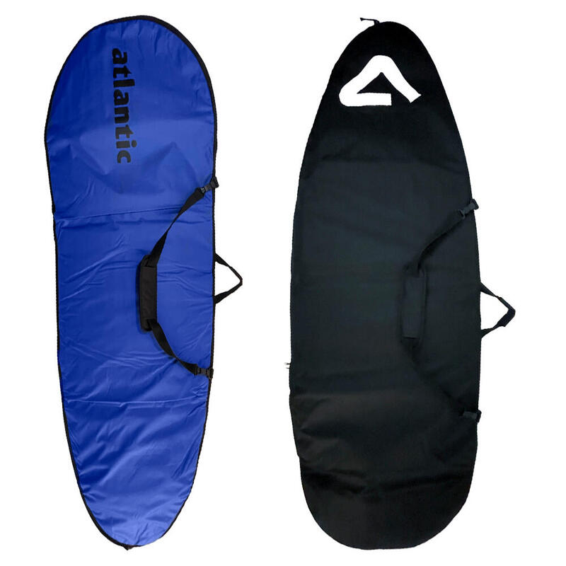 Surfplankhoes - Zilver en Blauw 6'0