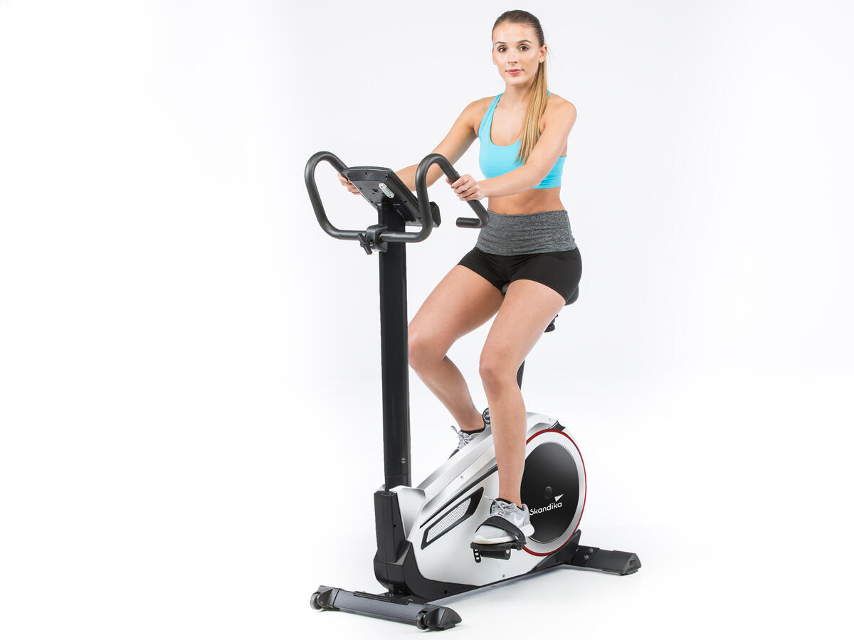 Vélo d'appartement Morpheus - connecté - Inertie 12 kg - 24 prog - 32 niveaux 4/7