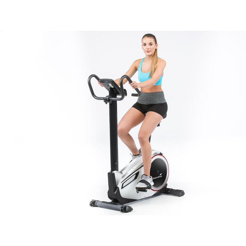 Rower treningowy stacjonarny Morpheus + pas do pomiaru tętna + mata ochronna