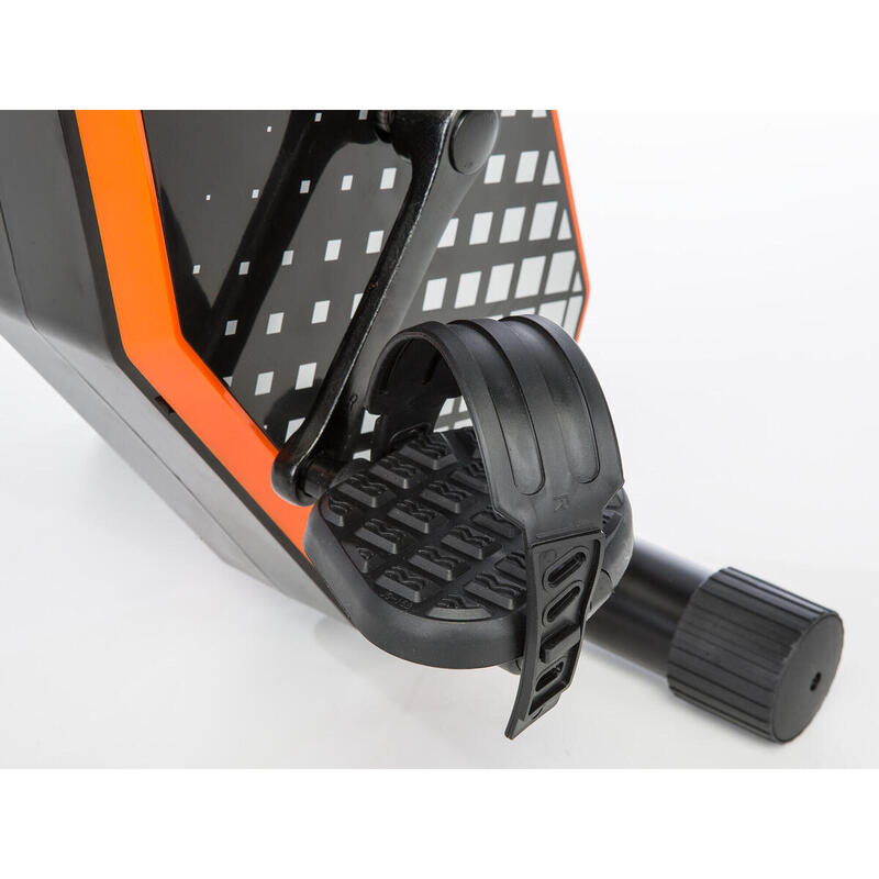 Foldaway X-1000 PLUS - Opvouwbare X-fiets met rugleuning - Zwart