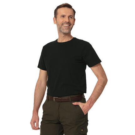 T-shirt de chasse homme Tagart FNT Black en coton de haute qualité