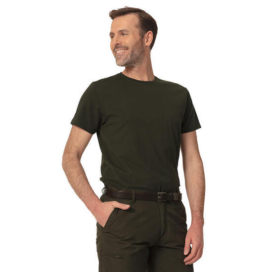 T-shirt de chasse homme Tagart FNT Green en coton de haute qualité