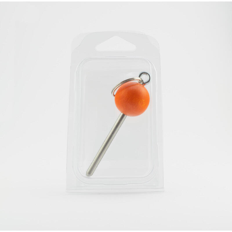 Boule Pétanque Marque – Kreiszeichner – Markierungsstift – V2A Stahl-Orange