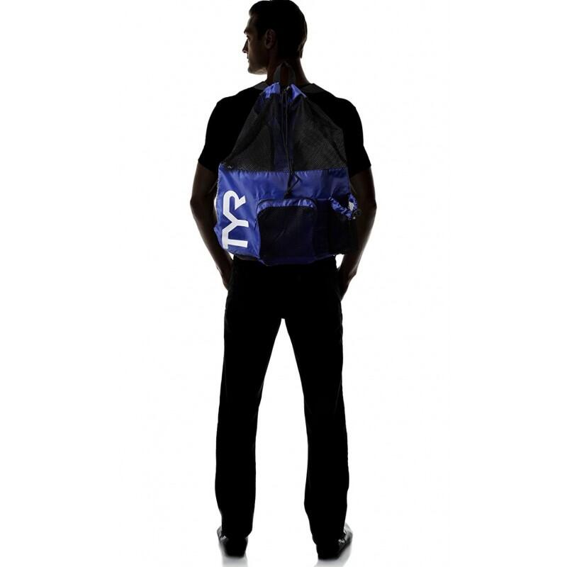 TYR 40L grote mesh mummietas groot – blauw 2/2