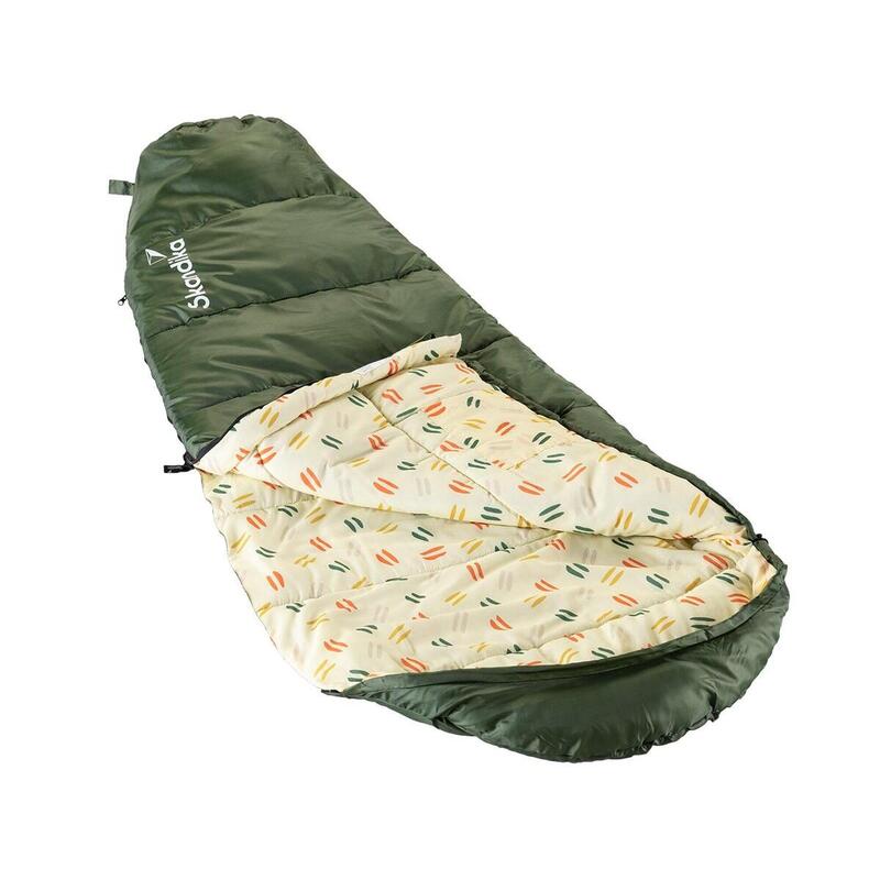 Kinder-Schlafsack - Vegas Junior - Outdoor - Dunkelgrün - bis -12 °C