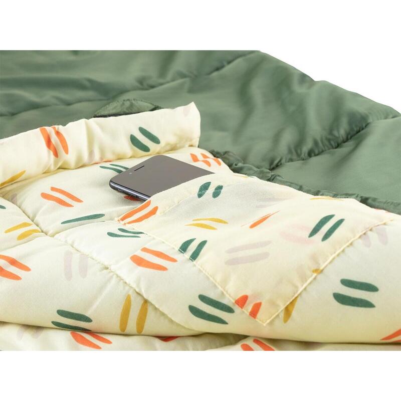 Saco de dormir para crianças - Vegas Junior - Outdoor - verde escuro -170x70cm