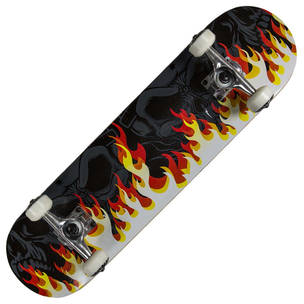 MADD GEAR PRO MGP GANGSTA SERIES COMPLETE SKATEBOARDS - AGE 6+ - FIRE