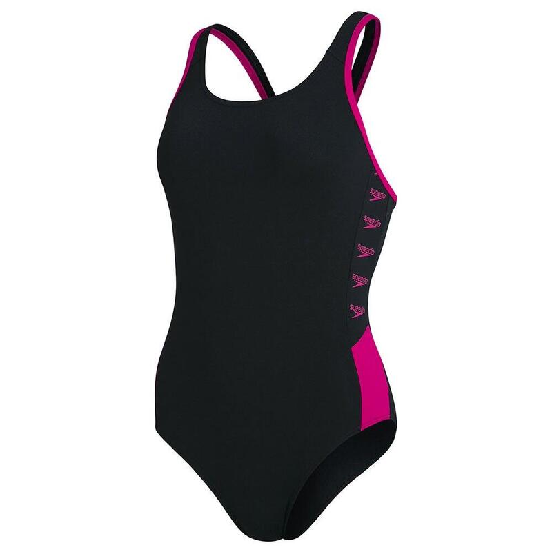 Traje de baño para mujeres Speedo End Boom Logo SPL Muscleb