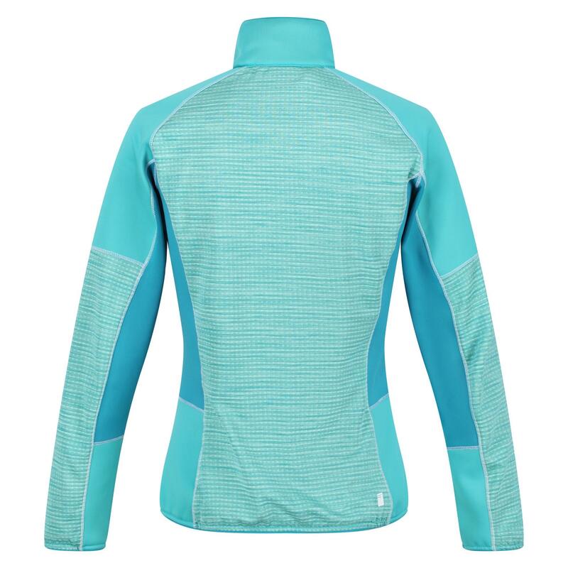 Veste softshell YARE Femme (Turquoise pâle / Turquoise vif)