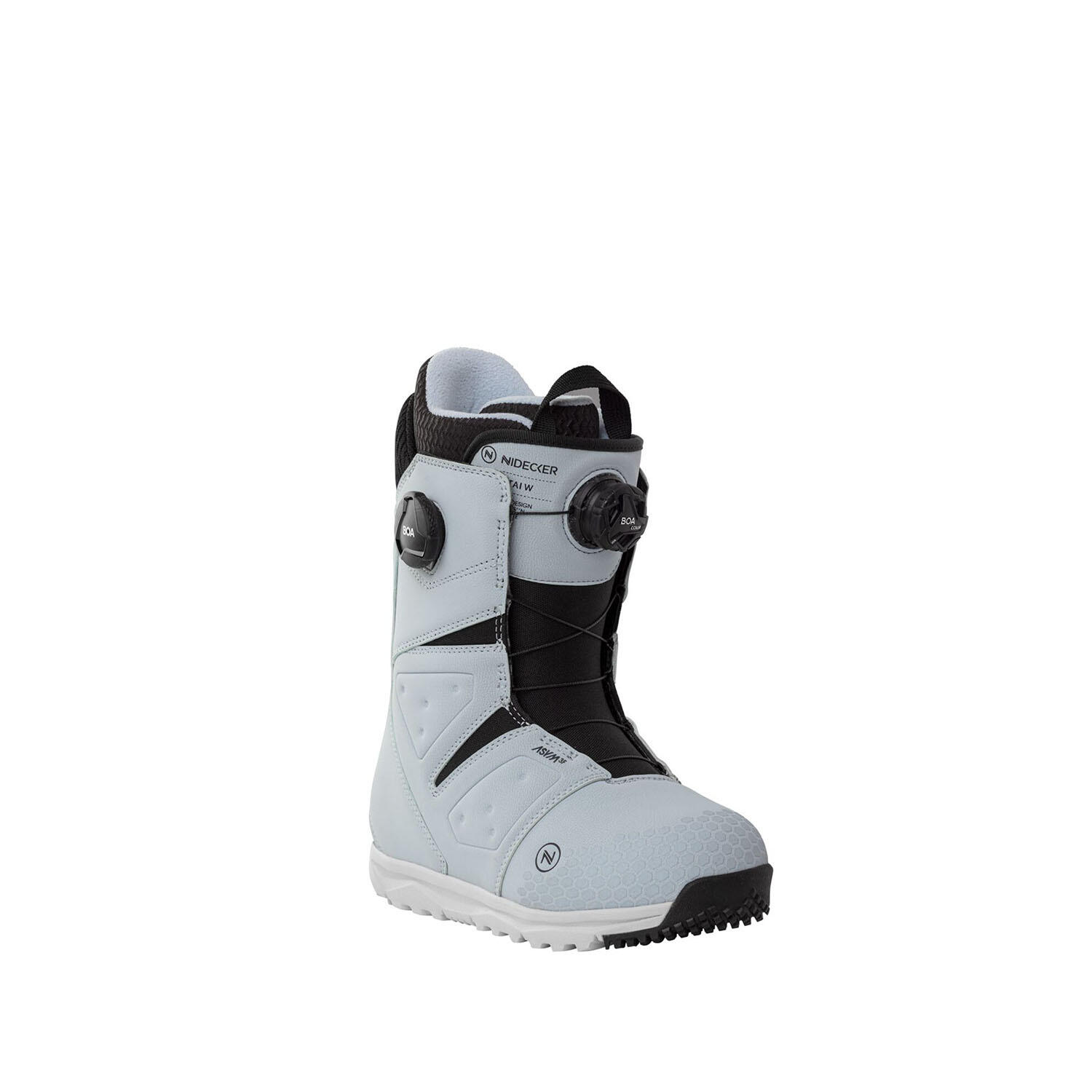 Botas de snowboard mulher sistema de lacing boa altai cloud