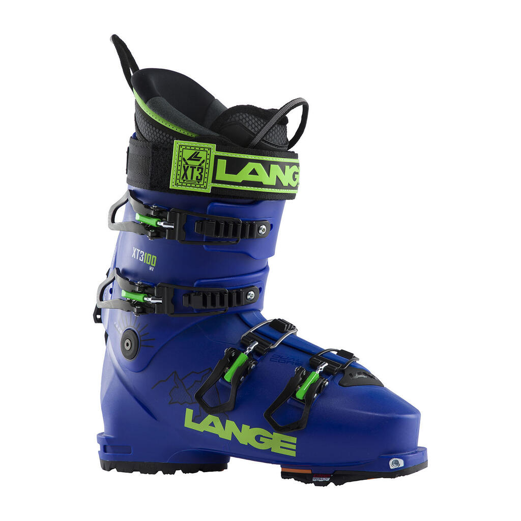 Lange Xt3 100 Mv Gripwalk Mt Blue Green Men's Ski Boots