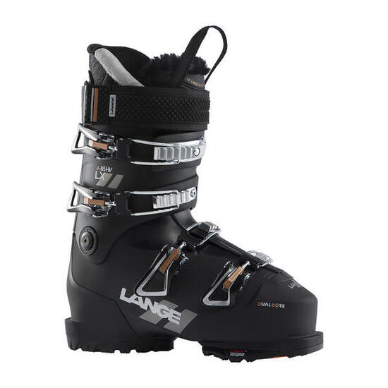 Botas de esquí Lange LX 85 W HV Gripwalk negras para mujer