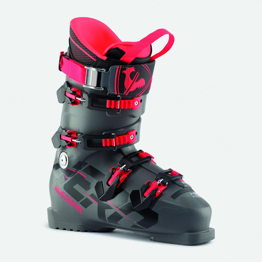 Ski Boots Rossignol Hero World Cup 130 Medium Metal Grey Men