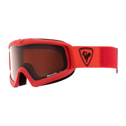 Gafas de esquí/snowboard Rossignol Raffish Red para niño, categoría 3