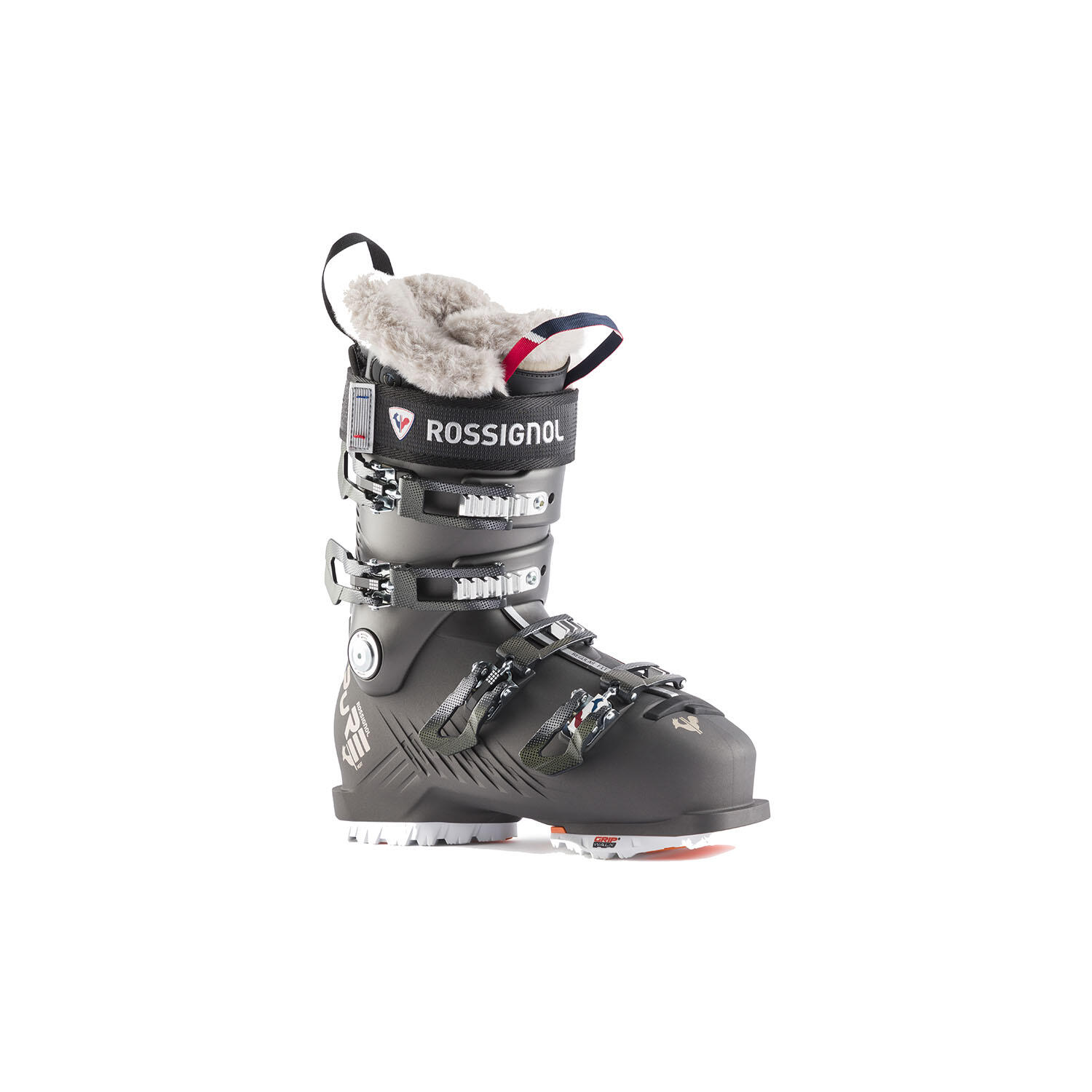 Rossignol Pure Heat Gripwalk Goudgrijze Dames Skischoenen 1/5