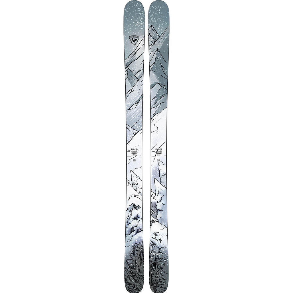 Skis Alone (Without Bindings) Rossignol Blackops 92 Blue Men