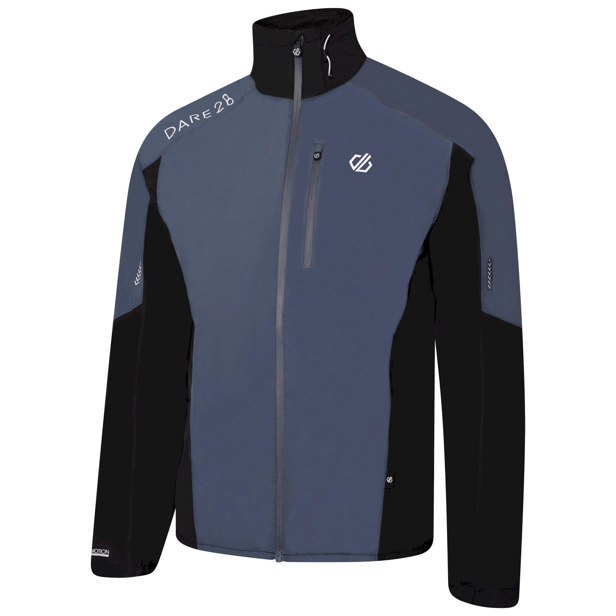 MEDIANT Men's Cycling Jacket (Blue Grey / Black)