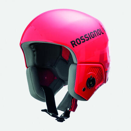 Casco de esquí Rossignol Hero Giant Impacts FIS rojo para hombre
