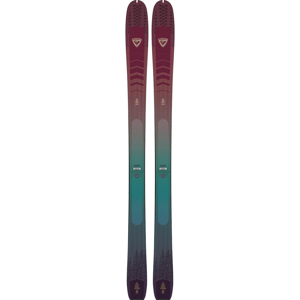 Skis Alone (Without Bindings) Rossignol Escaper W 87 Nano Blue Women
