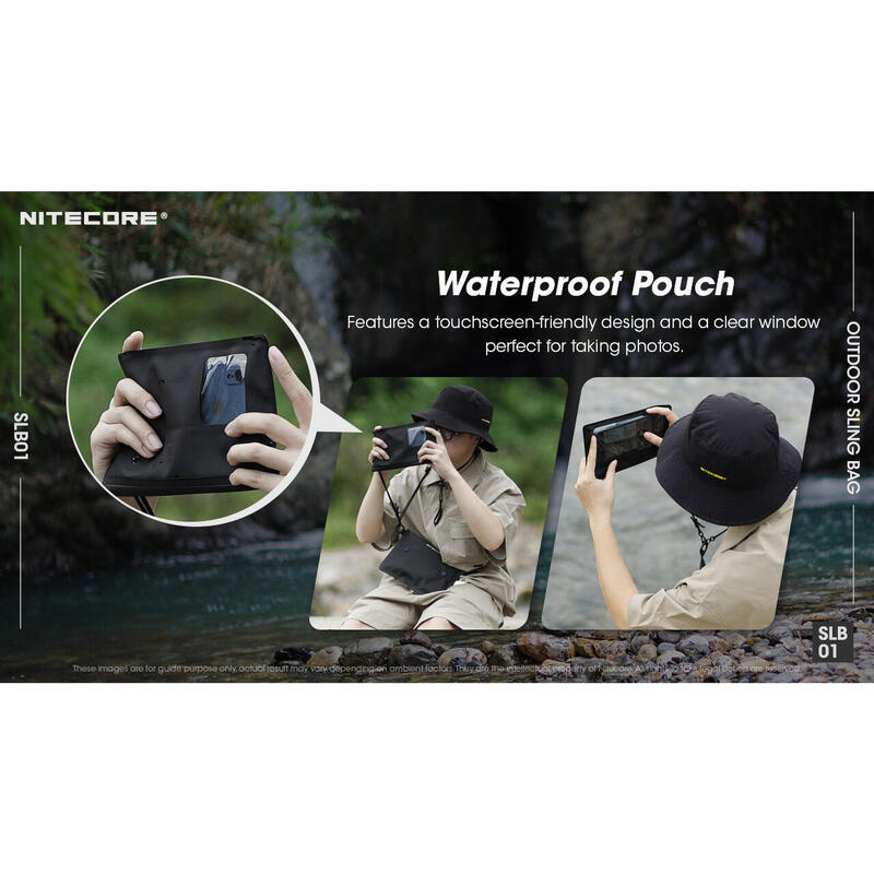 SLB01 Waterproof Pouch - BLACK