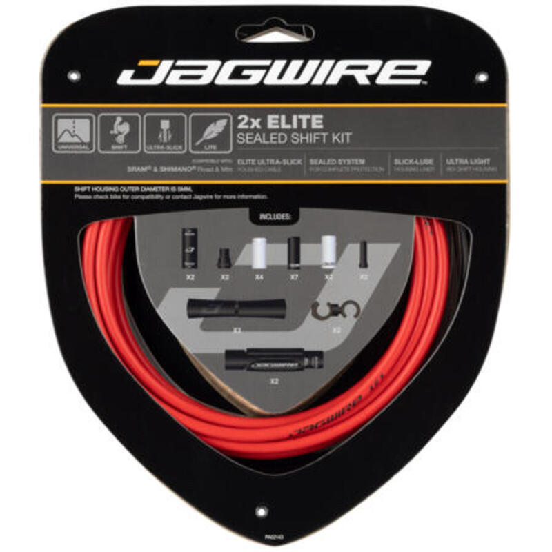 Derailleur kabel kit Jagwire 2X Elite