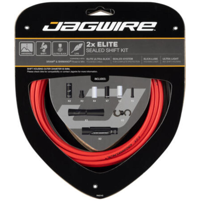Kit cavo deragliatore Jagwire 2X Elite