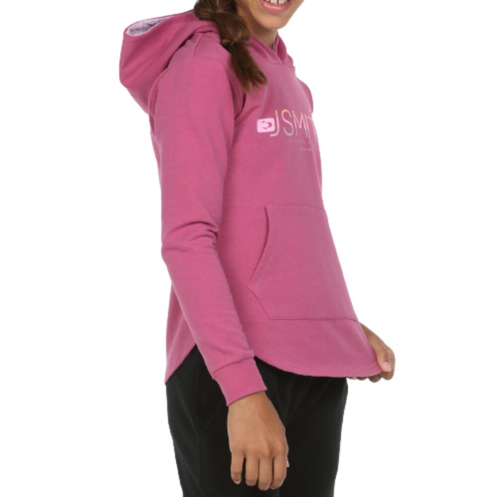 Sudadera con capucha gimnasia niña JOHN SMITH BORDA.Amatista 3/4