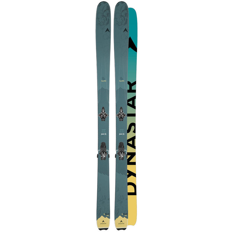 Pack De Ski De Rando E-tour 90 + Fixations Ht 10 Rtl Femme