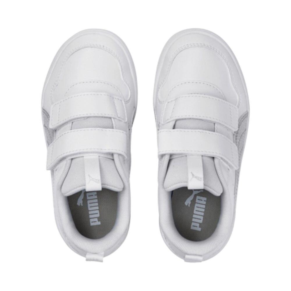 PUMA MULTIFLEX GLITZ FS V PS. Blanco-plata 384885 01 4/5