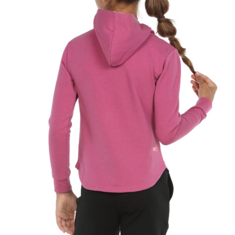 Sudadera con capucha gimnasia niña JOHN SMITH BORDA.Amatista