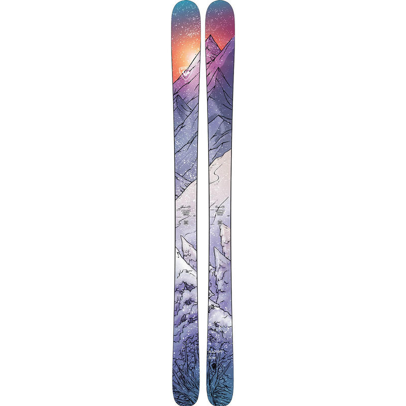 Skis Seul ( Sans Fixations) Blackops W 92 Femme