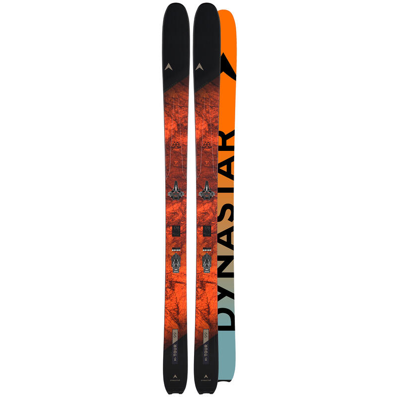 Pack De Ski M-tour 99 F-team + Fixations Darklite 12 Homme