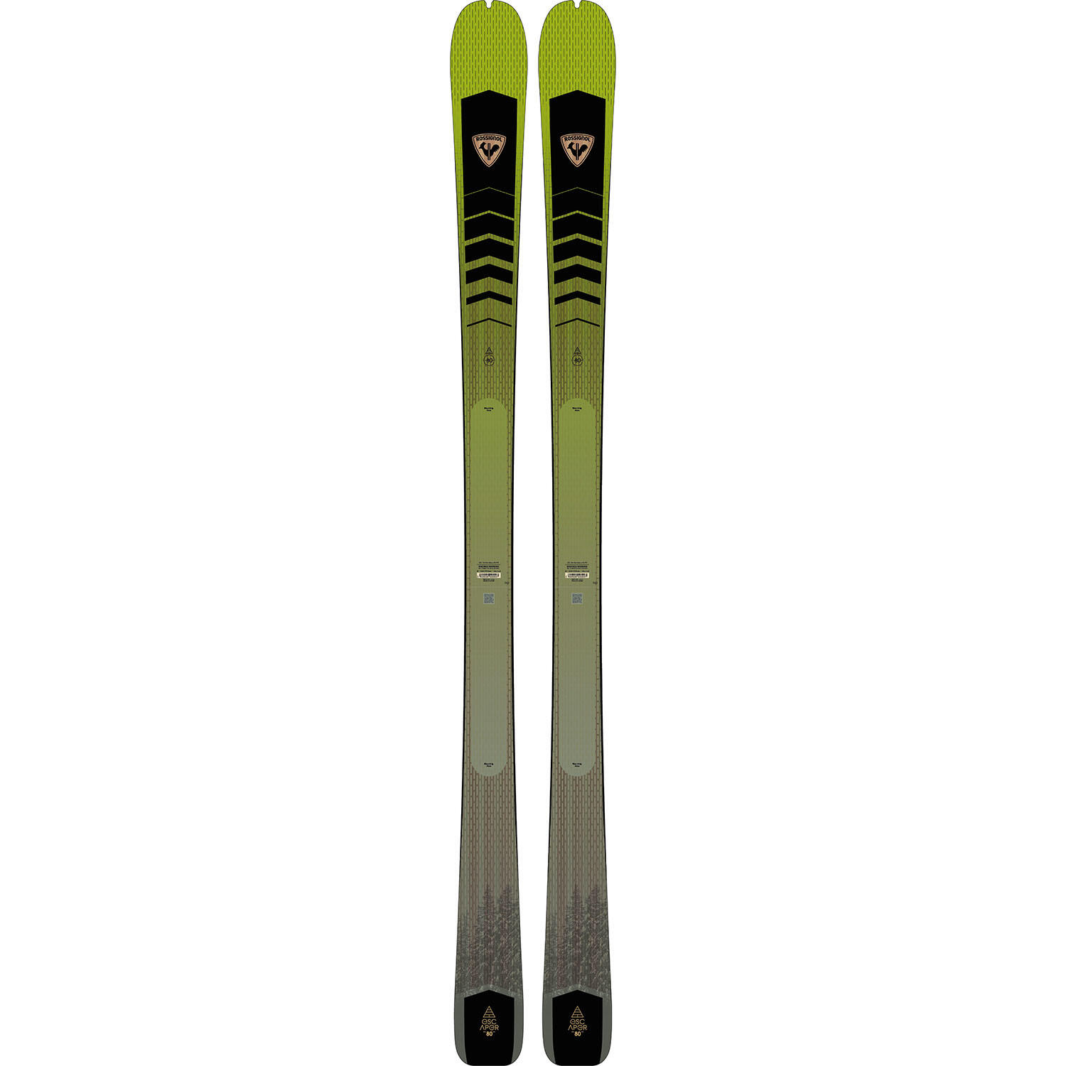 Skis Seul ( Sans Fixations) Escaper 80 Homme 1/6