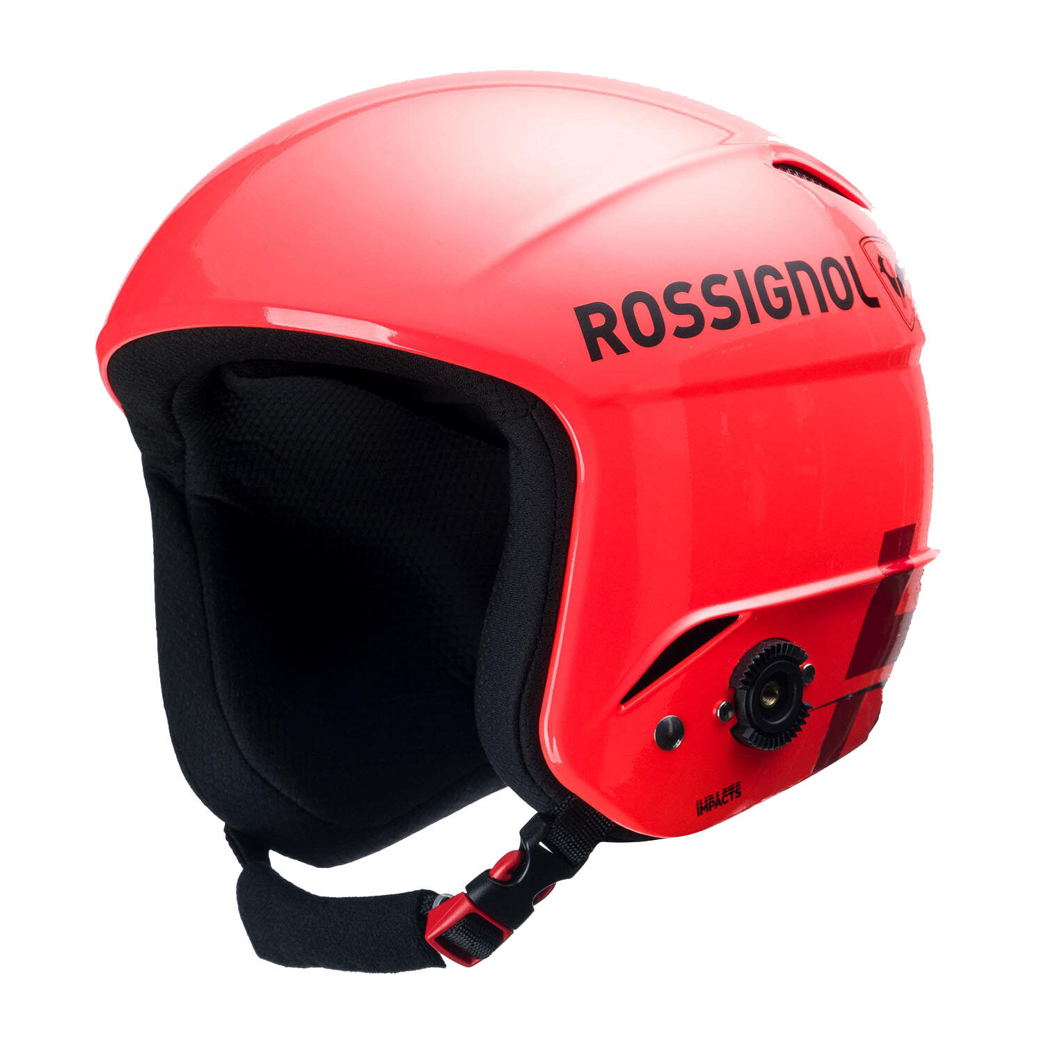 Kask narciarski Rossignol Hero dla dzieci z uderzeniami w czerwonym kolorze 2/6
