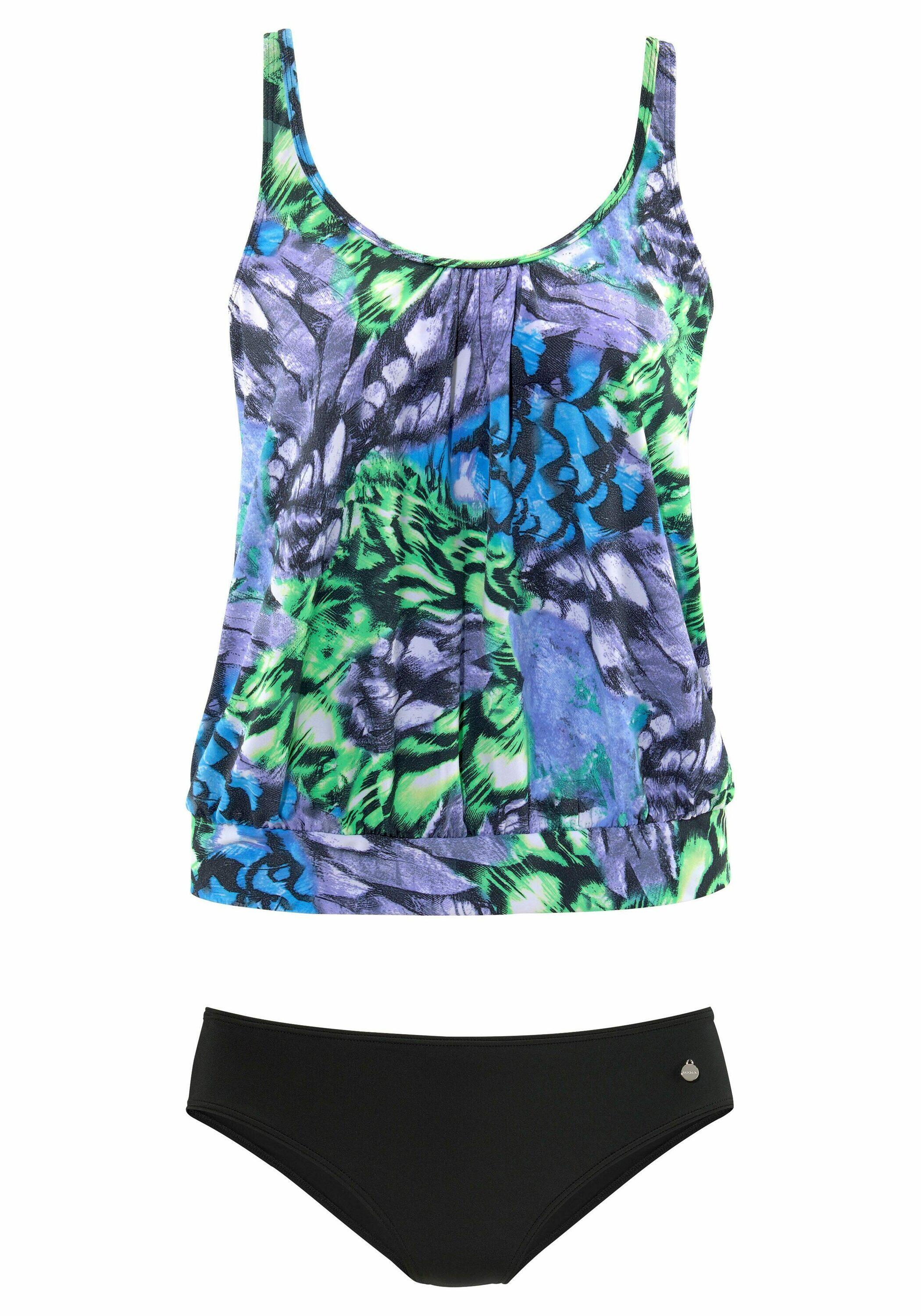 Damen LASCANA Oversize-Tankini im fantasievollen Trend-Design 2/6