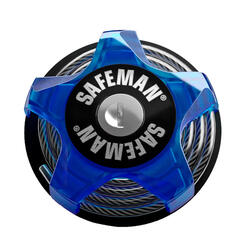 Safeman Blauw kabelslot multifunctioneel fietsslot