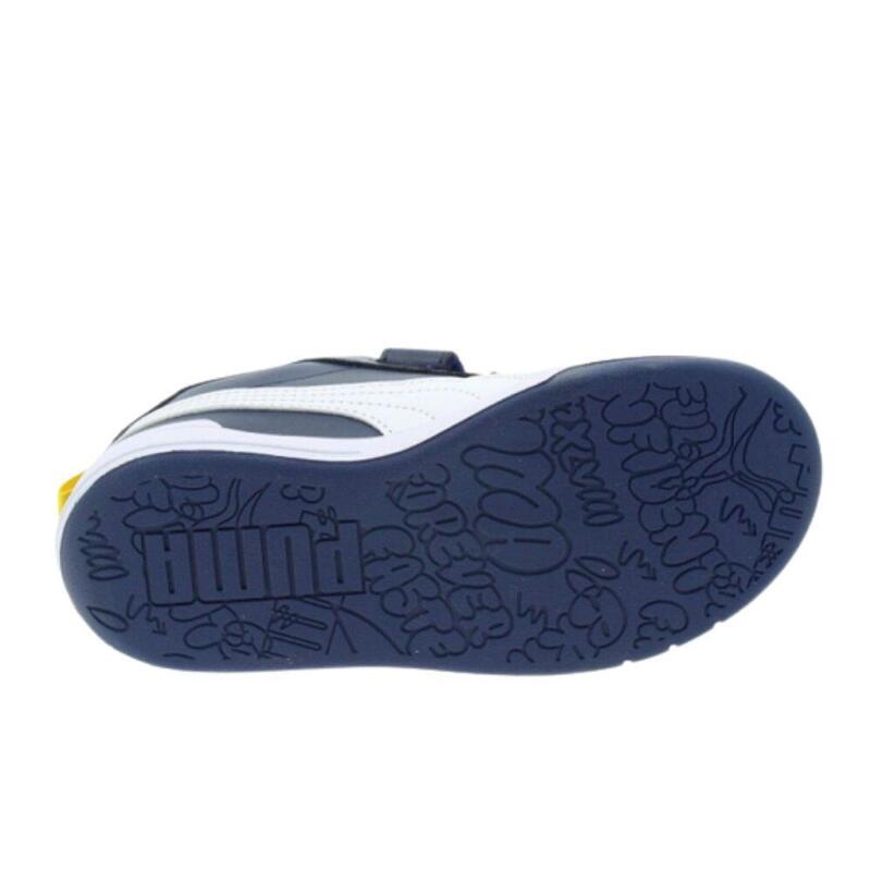 PUMA Multiflex SL V Zapatillas para niños con tira autoadhesiva Azul Marino/Bra