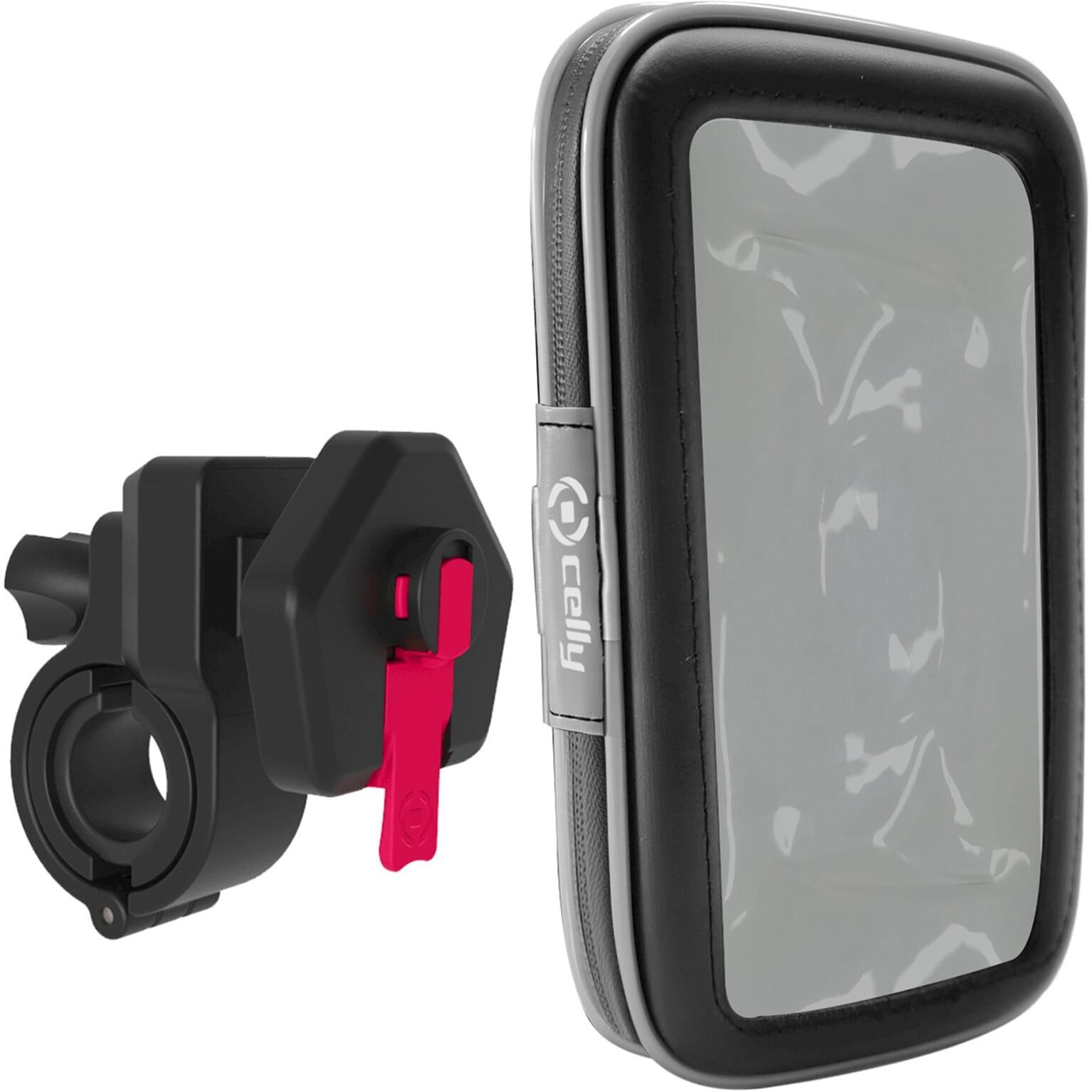 Support de téléphone Celly Snap pour vélo avec housse étanche 1/1