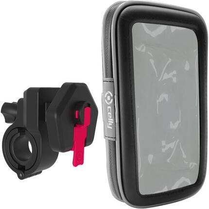 Support de téléphone Celly Snap pour vélo avec housse étanche