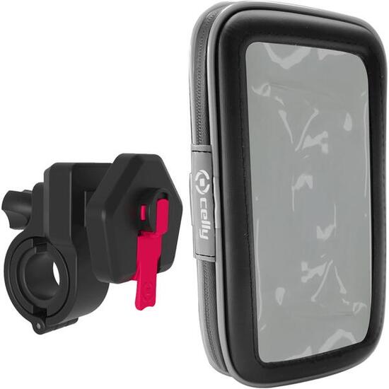 Support de téléphone Celly Snap pour vélo avec housse étanche