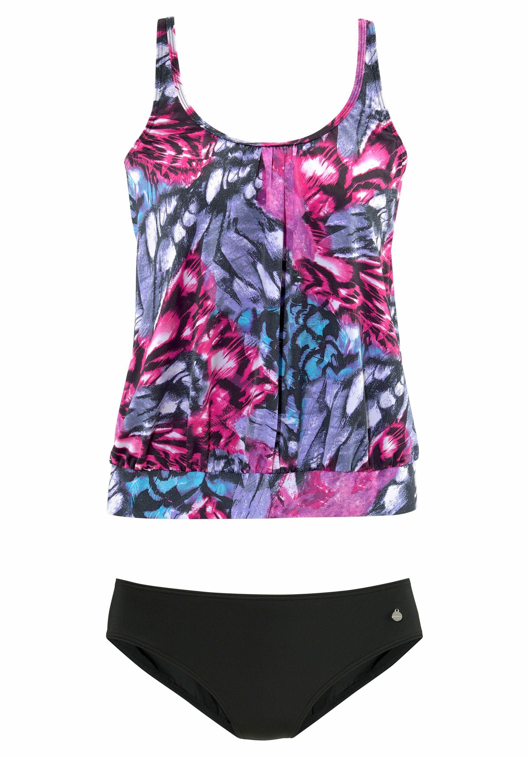 Damen LASCANA Oversize-Tankini im fantasievollen Trend-Design 2/7