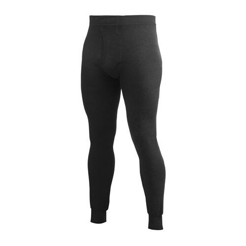 Woolpower Merino Thermo Basis Laag Long Johns 200 - Met Gulp - Black