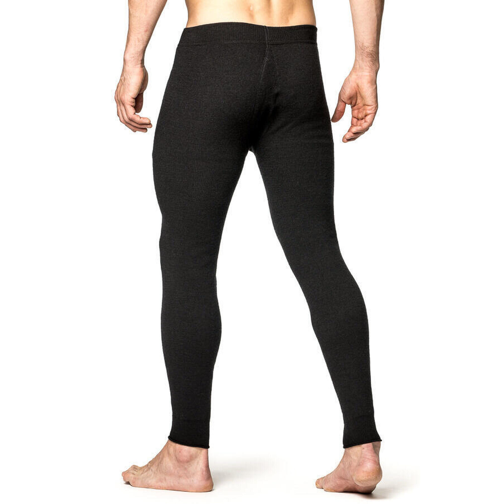 Woolpower Merino Long Johns 400 - Met Gulp - Black