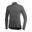 Woolpower Merino Base Layer Zip Turtleneck 200 - Gris