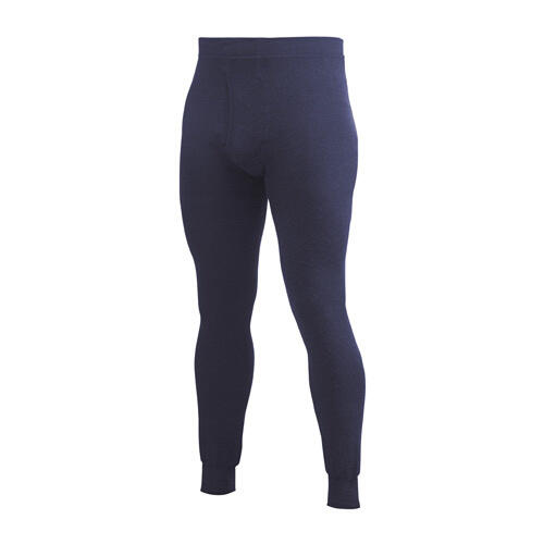 Woolpower Merino Base Layer Long Johns 200 - Avec Gulp - Marine Foncé