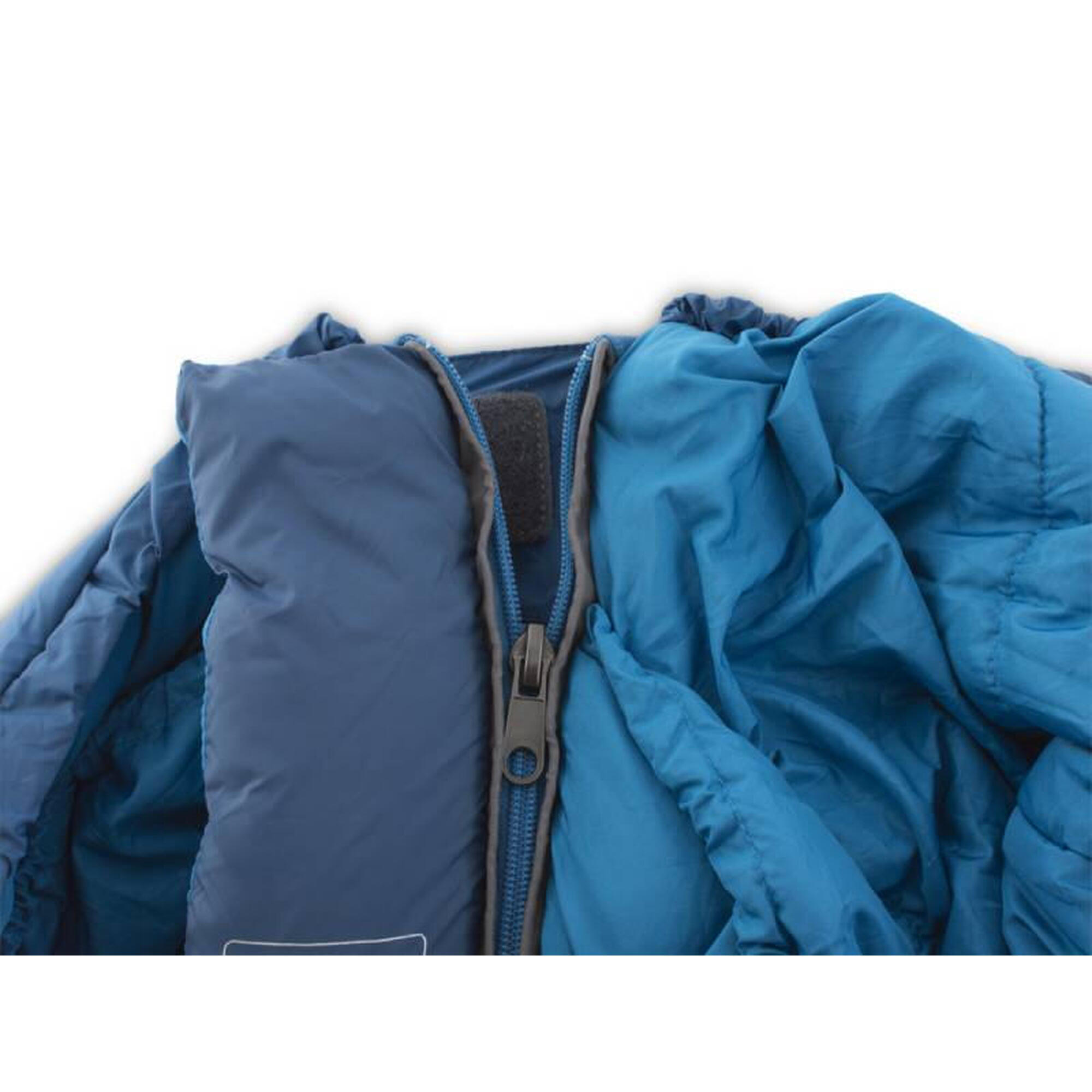 Sac de dormit pentru copii Pinguin Blizzard Junior PFM albastru -17°C