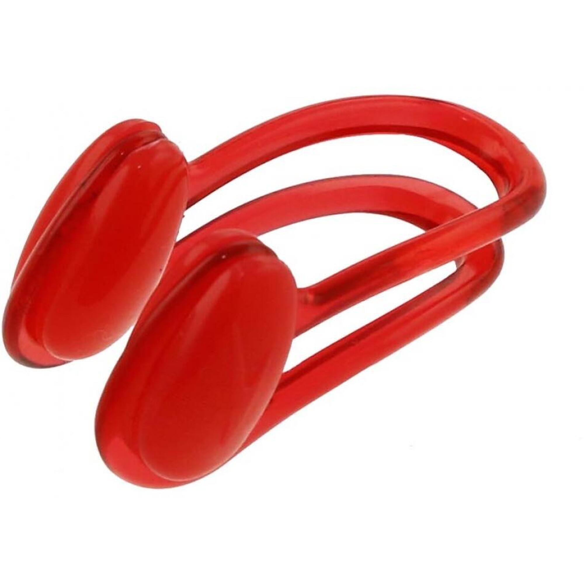 Clips pentru nas Speedo rosu